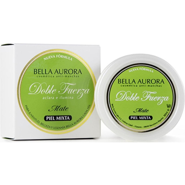 Bella Aurora Double Strength Matte Anti-Dark Spot Crème Peau Mixte 30 Ml Unisexe