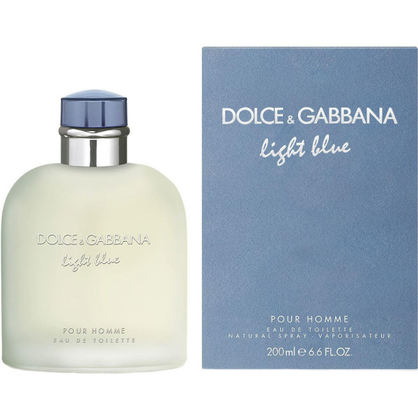 Dolce & Gabbana Light Blue Pour Homme Eau de Toilette Spray 200 ml Masculino