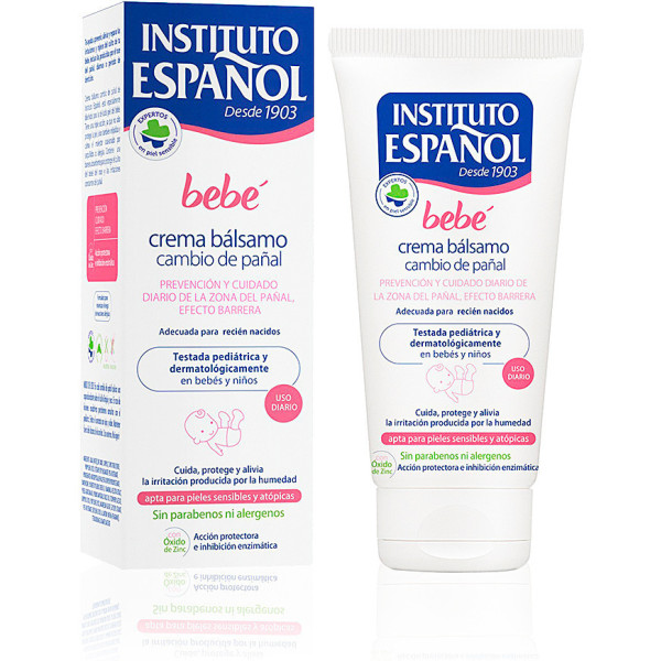 Spanish Institute Bebe Diaper Balm Crème 150 Ml Unisexe