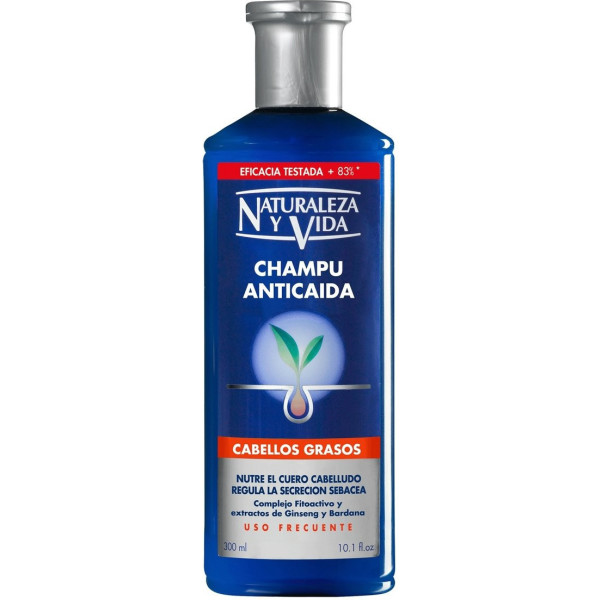 Naturaleza Y Vida Anti-Haarausfall-Shampoo für fettiges Haar Lot 2 Stück Unisex