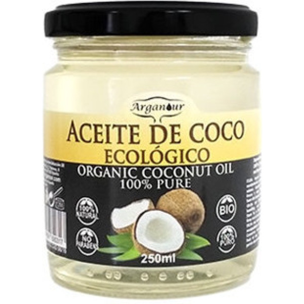 Huile de Coco Arganour 100% Pure 250 Ml Unisexe
