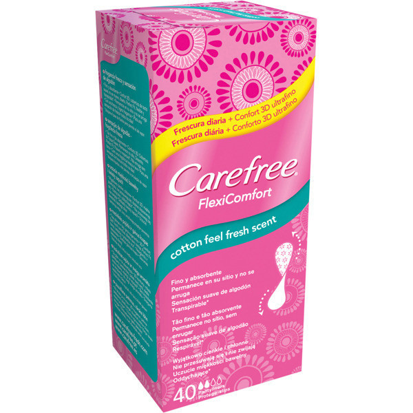 Carefree Protecteur Flexicomfort 40 Unités Femme