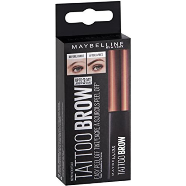 Maybelline Tattoo Brow Easy Peel Off Tint 3-Marrone Scuro 48 Ml Donna