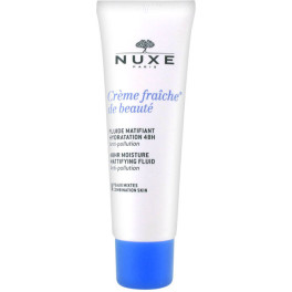 Nuxe Crème Fraiche De Beauté Fluido Matificante Hidratação 48h Mulher