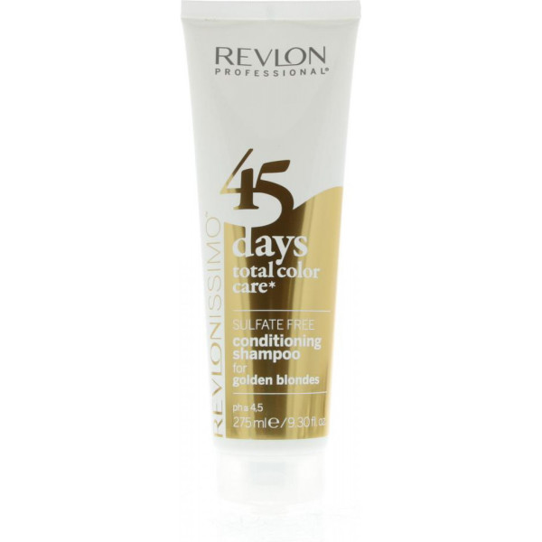 Revlon 45 Days Conditioning Shampoo For Golden Blondes 275 Ml Unisexe