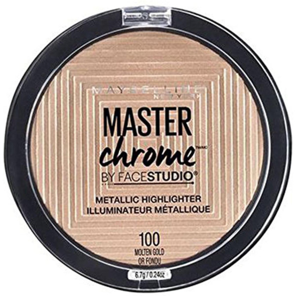 Maybelline Master Chrome Metallic Highlighter 100-molten Gold Femme