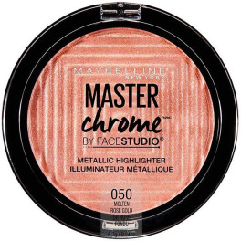 Maybelline Master Chrome Metallic Highlighter 50-rose Gold Mujer