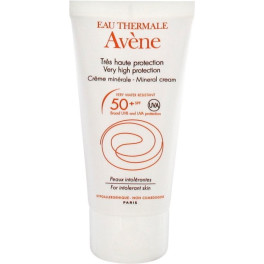 Avene Solaire Haute Protection Crème Minérale Spf50+ 50 ml unissex