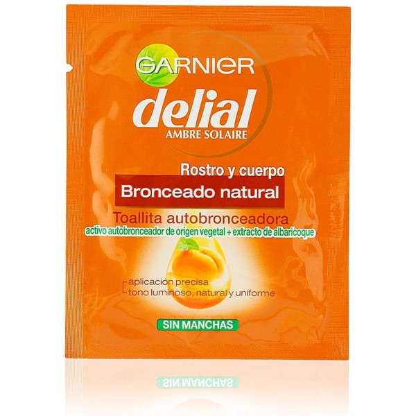 Garnier Bronceado Natural Toallitas Autobronceadoras Cara+cuerpo Unisex