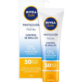 Nivea Sun Gesichtsglanzkontrolle Spf50 50 ml Unisex