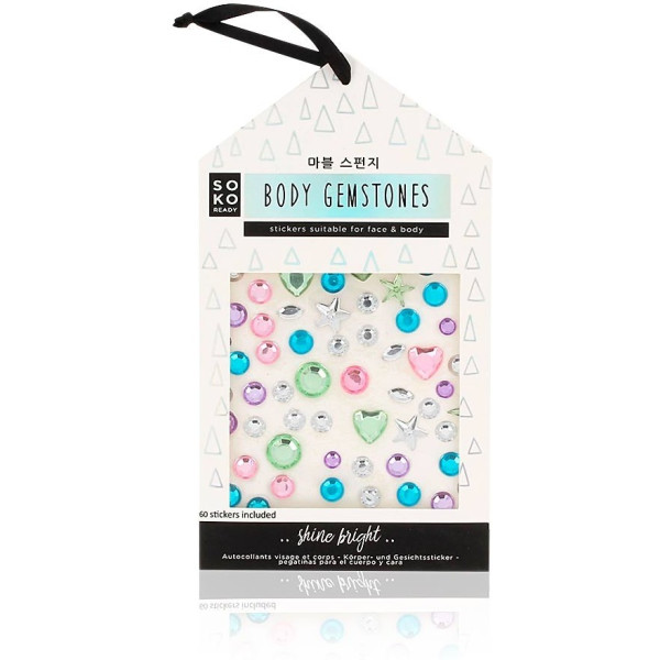 Oh K! Body Gemstones 60 Stickers For Face & Body Mujer