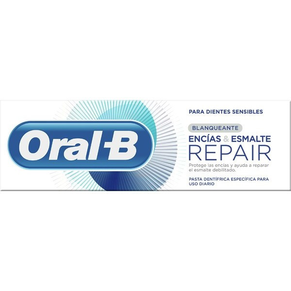 Oral-b Encias & Esmalte Repair Blanqueante Pasta Dentífrica 75 Ml Unisex