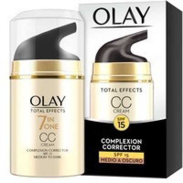 Olay Total Effects Cc Cream Spf15 Medio A Oscuro 50 Ml Mujer