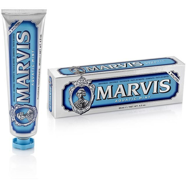 Dentifricio alla menta acquatica Marvis 85 ml unisex