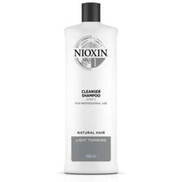 Nioxin System 1 Shampoo Volumizing Zwak Fijn Haar 1000 Ml Unisex