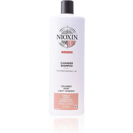 Nioxin System 3 Shampoo Volumizing Zwak Fijn Haar 1000 Ml Unisex