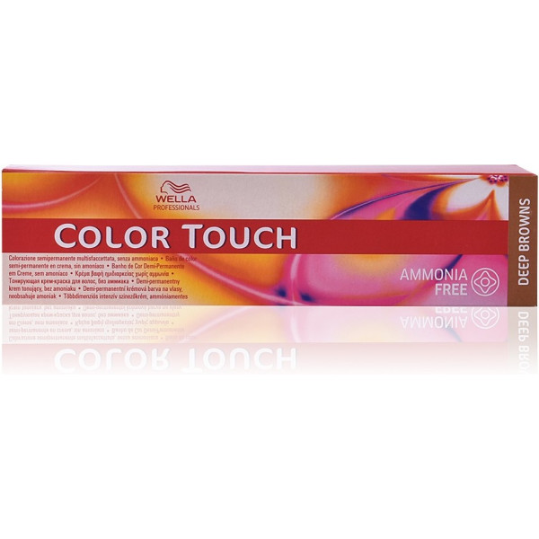 Wella Color Touch marrom escuro sem amônia 773 60 ml unissex