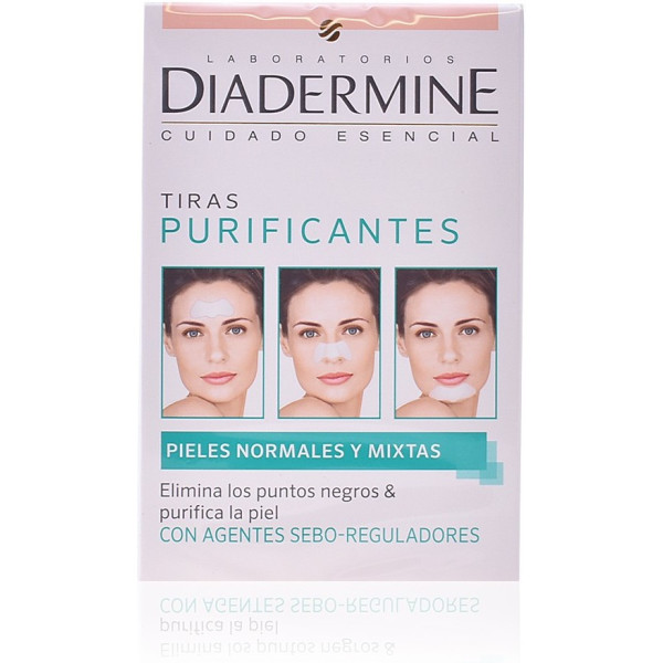 Diadermine Strisce Purificanti Pelle Normale-mista 6 Unitu00e0 Donna