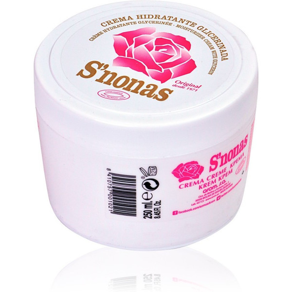S\'nonas Crème Mains Glycérée Hydratante 250 Ml Unisexe