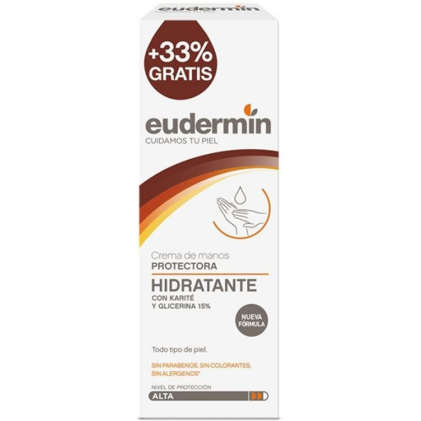 Eudermin Handen Hydraterende & Beschermende Crème 100 Ml Unisex