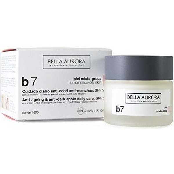 Bella Aurora B7 Anti-Spot Regenerierendes Klärendes Gemischtes Fett SPF15 50 ml Frau