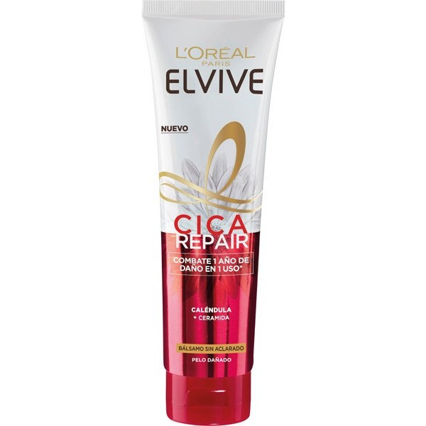 L\'oreal Elvive Cica-Repair Baume Sans Rinçage Cheveux Abîmés 150 Ml Unisexe