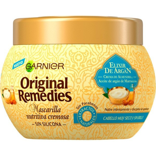 Garnier Original Remedies Argan Elixir Mask 300 Ml Unisex