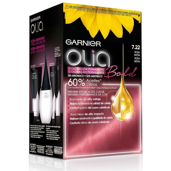 Garnier Olia Permanent Coloration 722-neonpink 4 Stück Unisex