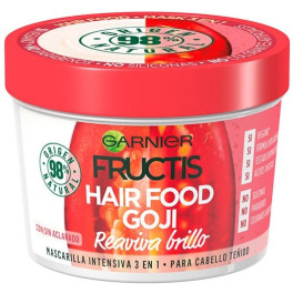Garnier Fructis Hair Food Goji Mascarilla Reaviva Brillo 390 Ml Mujer