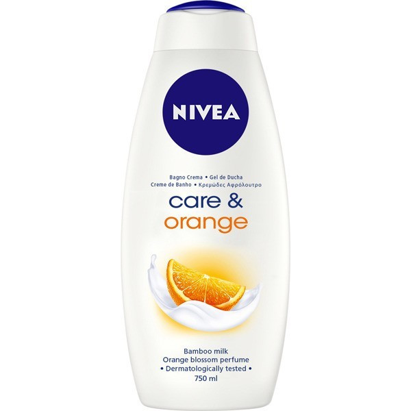 Nivea Care & Orange Gel Douche 750 Ml Unisexe