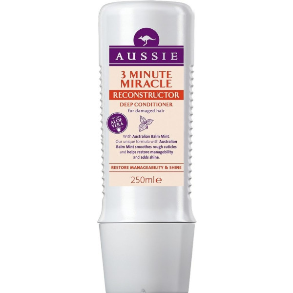 Aussie 3 Minute Miracle Reconstructor Deep Treatment 250 Ml Unisex