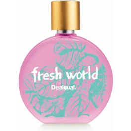 Desigual Fresh World Eau de Toilette Vaporizador 100 Ml Mujer