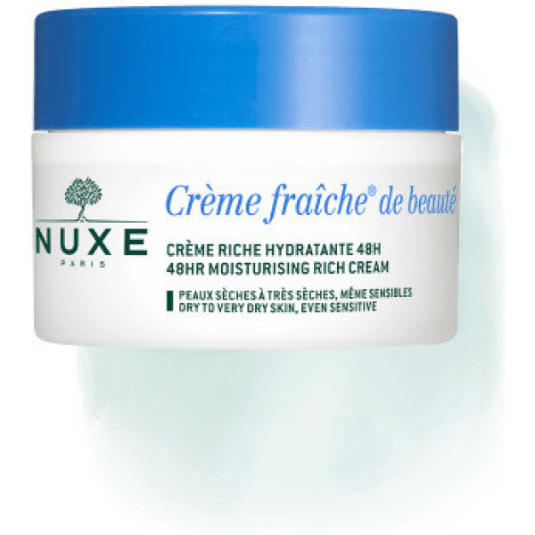 Nuxe Crème Fraîche De Beauté Crème Riche Hydratante 48h 50 Ml Unisex