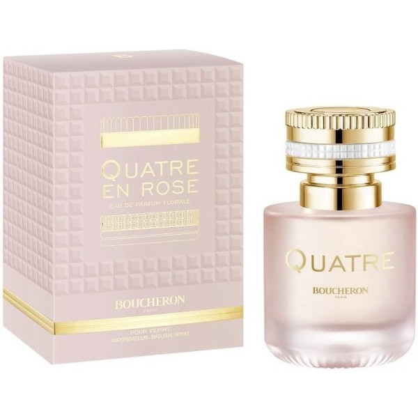 Boucheron Quatre En Rose Eau de Parfum Florale Vaporizador 100 Ml Mujer