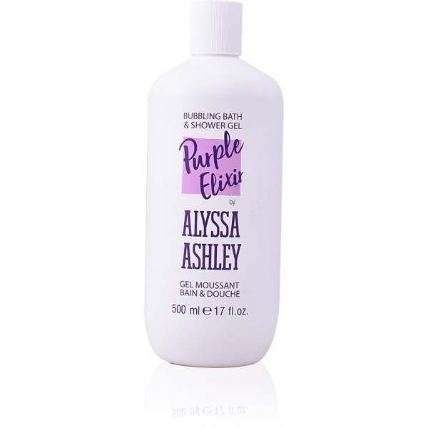 Alyssa Ashley Purple Elixir Bubbling Bath & Shower Gel 500 ml vrouwen