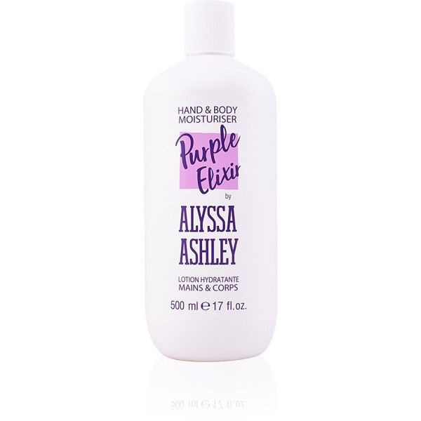 Alyssa Ashley Purple Elixir Lotion Hydratante Mains Et Corps 500 Ml Femme