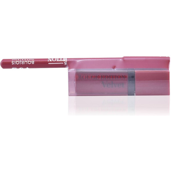 Bourjois Rouge Edition Velvet Lipstick 08+contour Lipliner10 Free Dames