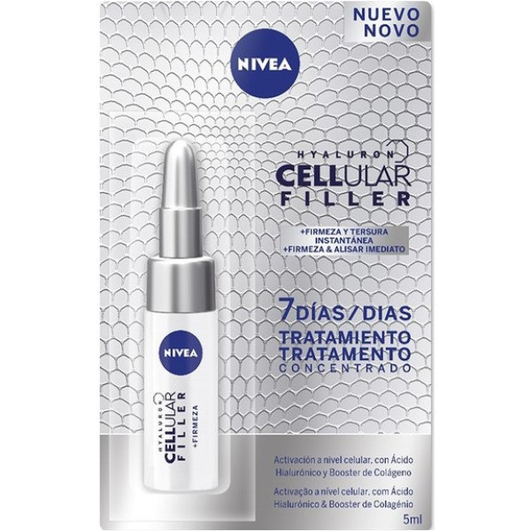 Nivea Hyaluron Cellular Filler Ampoule Fermeté Instantanée 5 Ml Femme