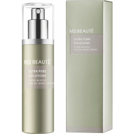 M2 Beauté Ultra Pure Solutions Pearl & Gold Facial Nano Spray 75 Ml Mujer