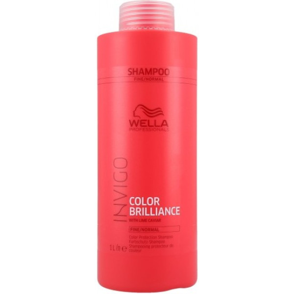 Wella Invigo Color Brilliance Shampoo Fijn Haar 1000 Ml Unisex