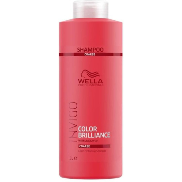 Wella Invigo Color Brilliance Shampoo Coarse Hair 1000 Ml Unisex