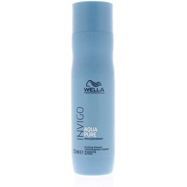 Wella Invigo Aqua Pure Shampooing Purifiant 250 Ml Unisexe