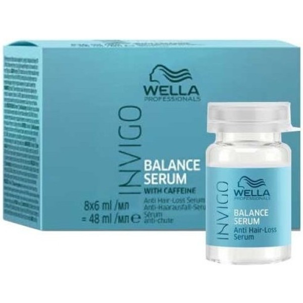 Wella Invigo Balance Anti-Haarausfall-Serum 8 x 6 ml Unisex