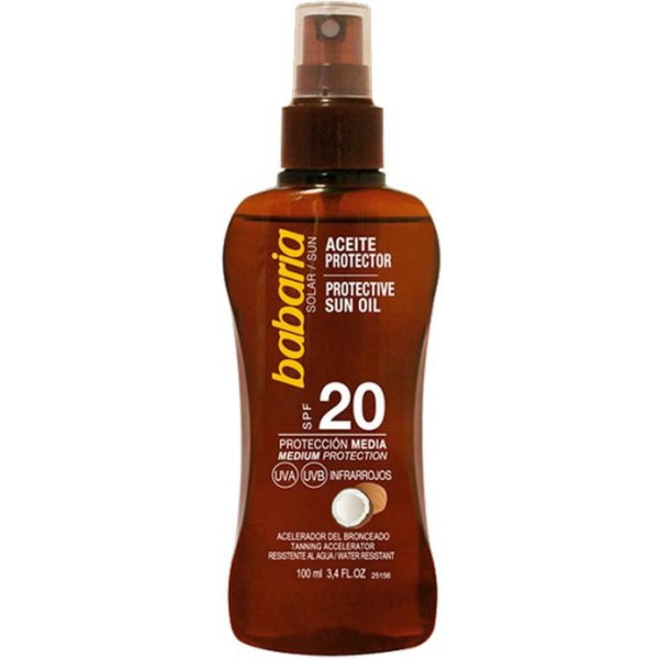 Babaria Solar Kokosolie Spray Spf20 100ml