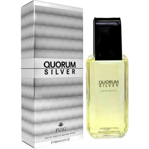 Puig Quorum Silver Edt 100ml Spray