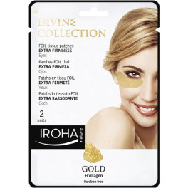 Iroha Nature Gold Tissue Eye Patches Extra Fermezza 2 Pezzi Donna