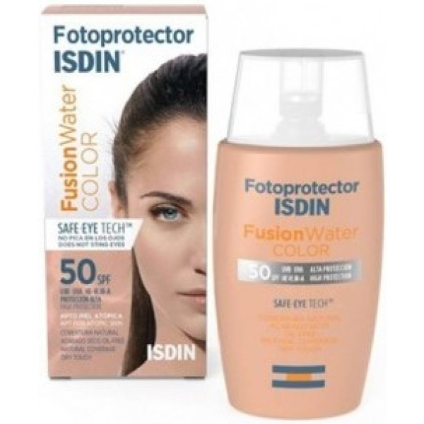 Isdin Photoprotector Fusion Water Color Spf50+ 50 Ml Unisexe