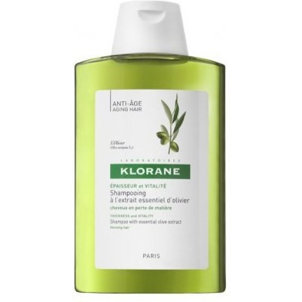 Klorane Thickness&vitality Shampoo Essential Olive Extract 200 Ml Unisex