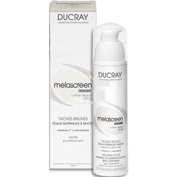 Ducray Melascreen Hautaufhellende leichte Creme Spf15 40 ml Unisex