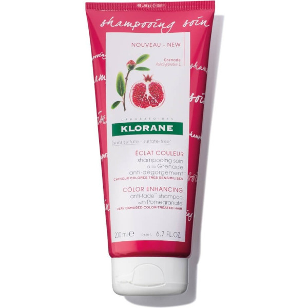 Klorane Color Enhancing Anti-fade Shampoo With Pomegranate 200 Ml Unisex